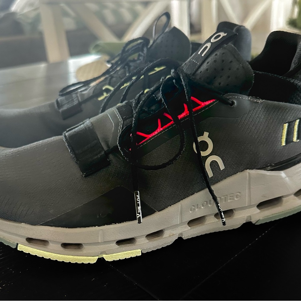 On Running Women’s Gray and Black Athletic Shoes